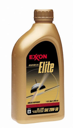 Exxon Elite Multigrade Piston Oil