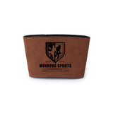 Laser Engraved Leather Coffee Cup Sleeve